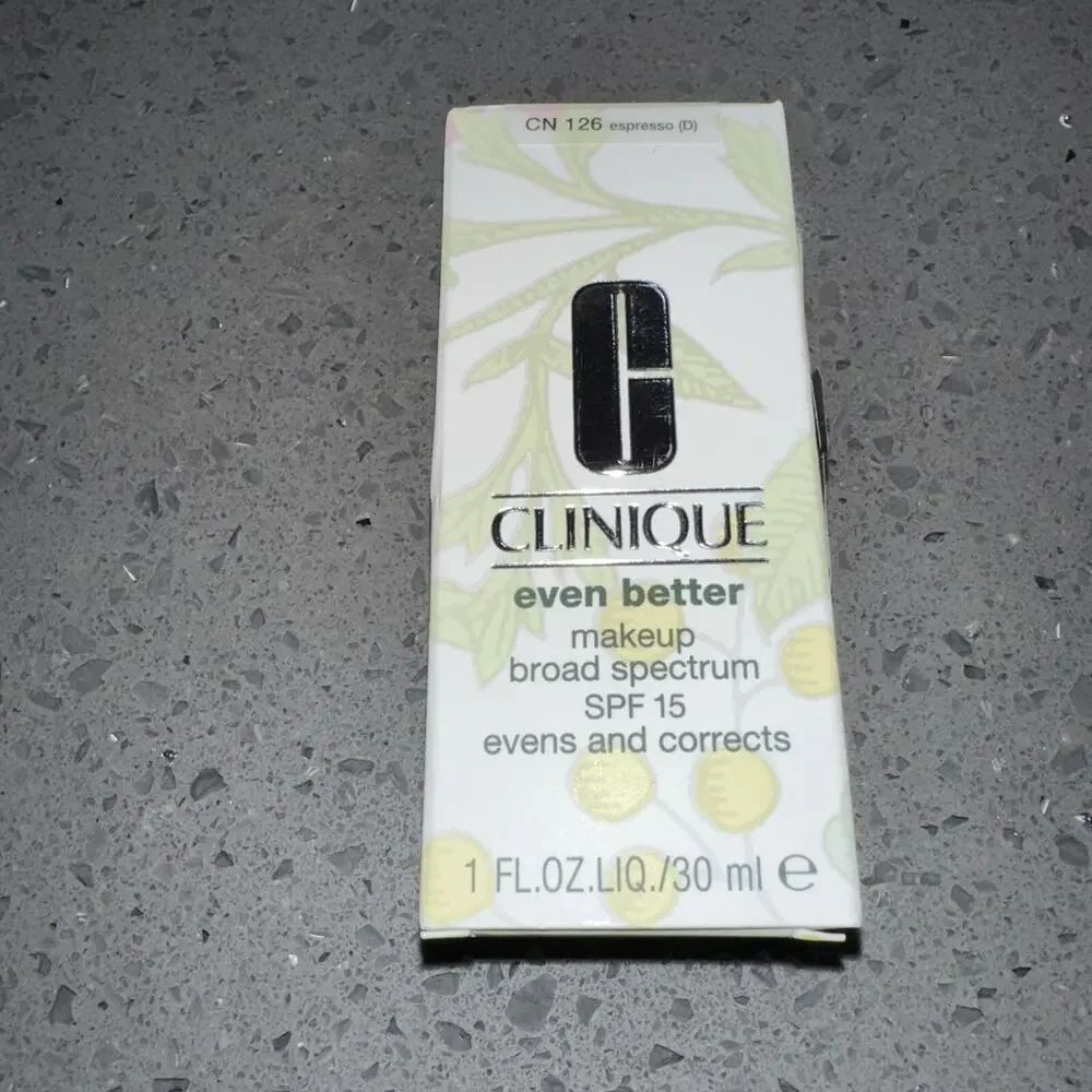 Clinique Even Better makeup broad spectrum spf 15 CN126 Espresso (D)